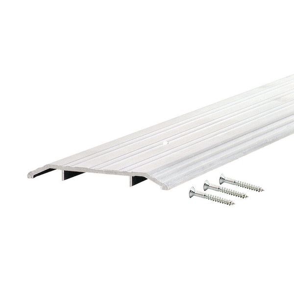 M-D Building Products 0.5 in. H X 6 in. W X 36 in. L Aluminum Commercial Threshold Silver 11619 - main